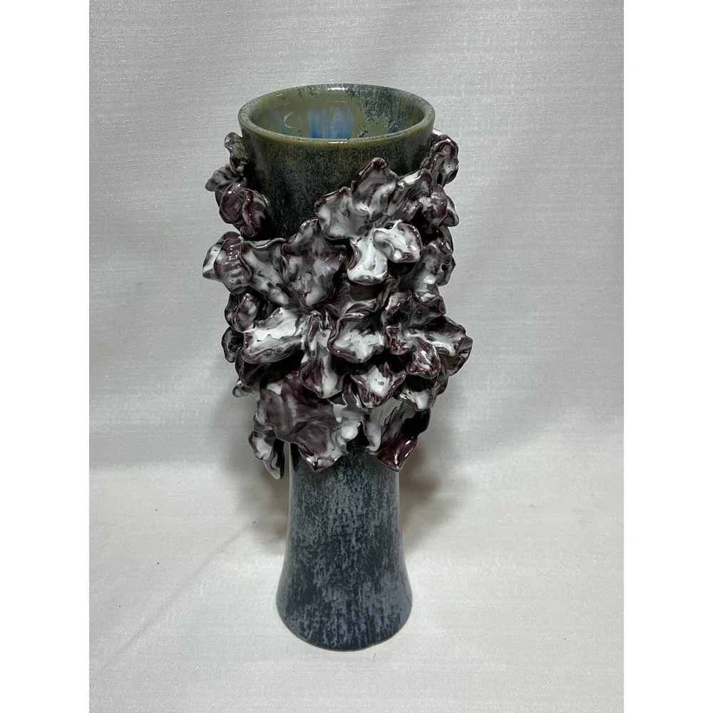 Matthew Solomon Glazed Ceramic Vase New York U.S. 2010 Signed Maison Gerard READ